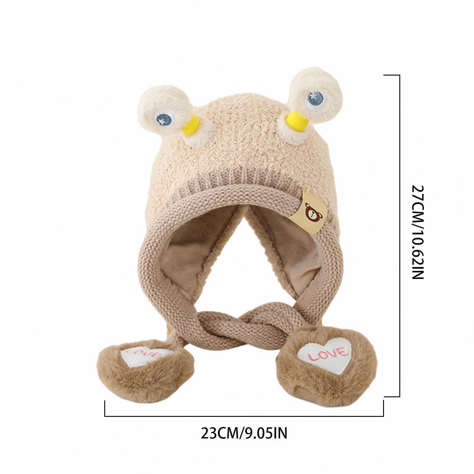 Вязана шапка Frosch дитяча зимова з вушками, фото №4 Вязана шапка Frosch дитяча зимова з вушками, фото №4