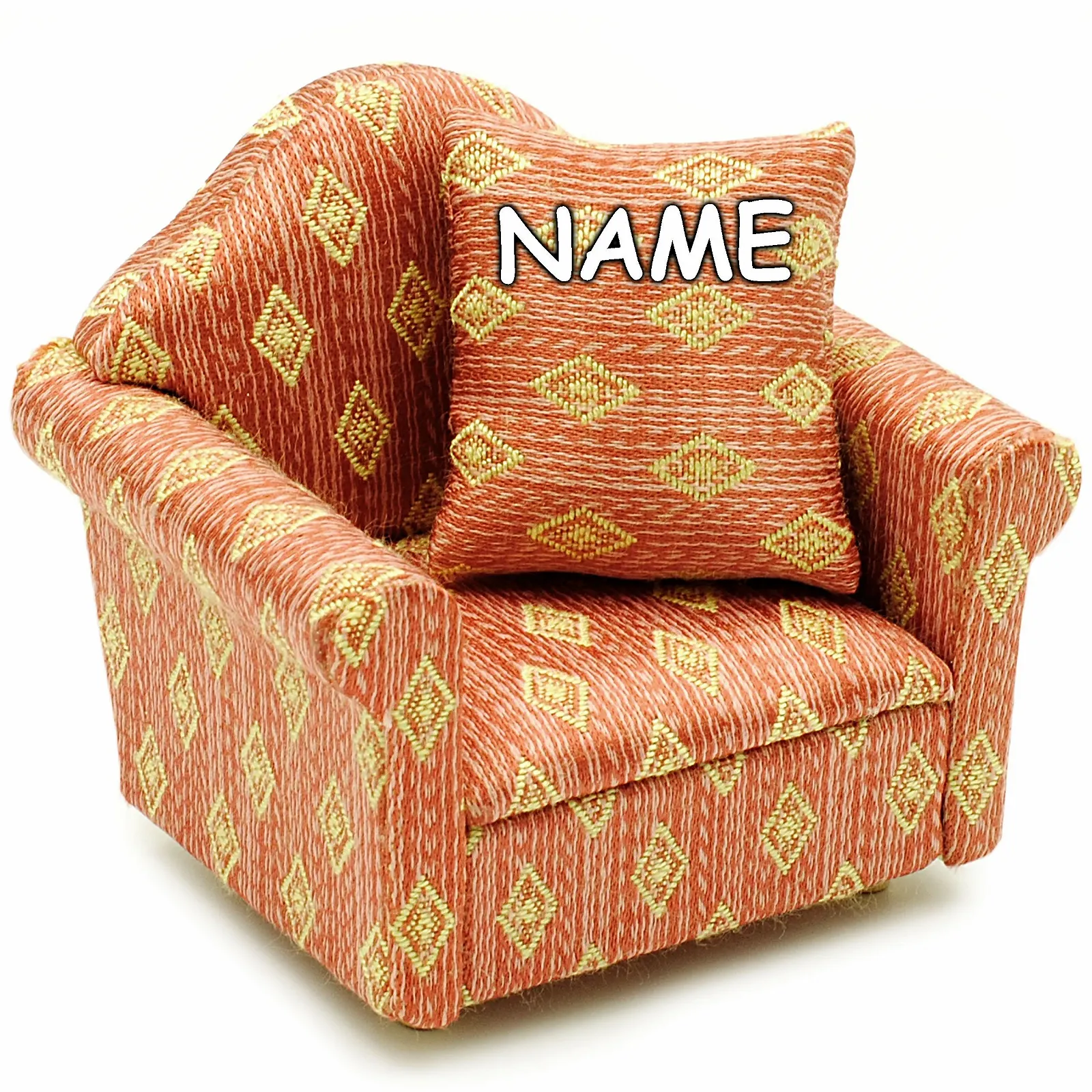 Мініатюрне Крісло з Подушкою alles-meine.de GmbH Масштаб 1:12, фото №3