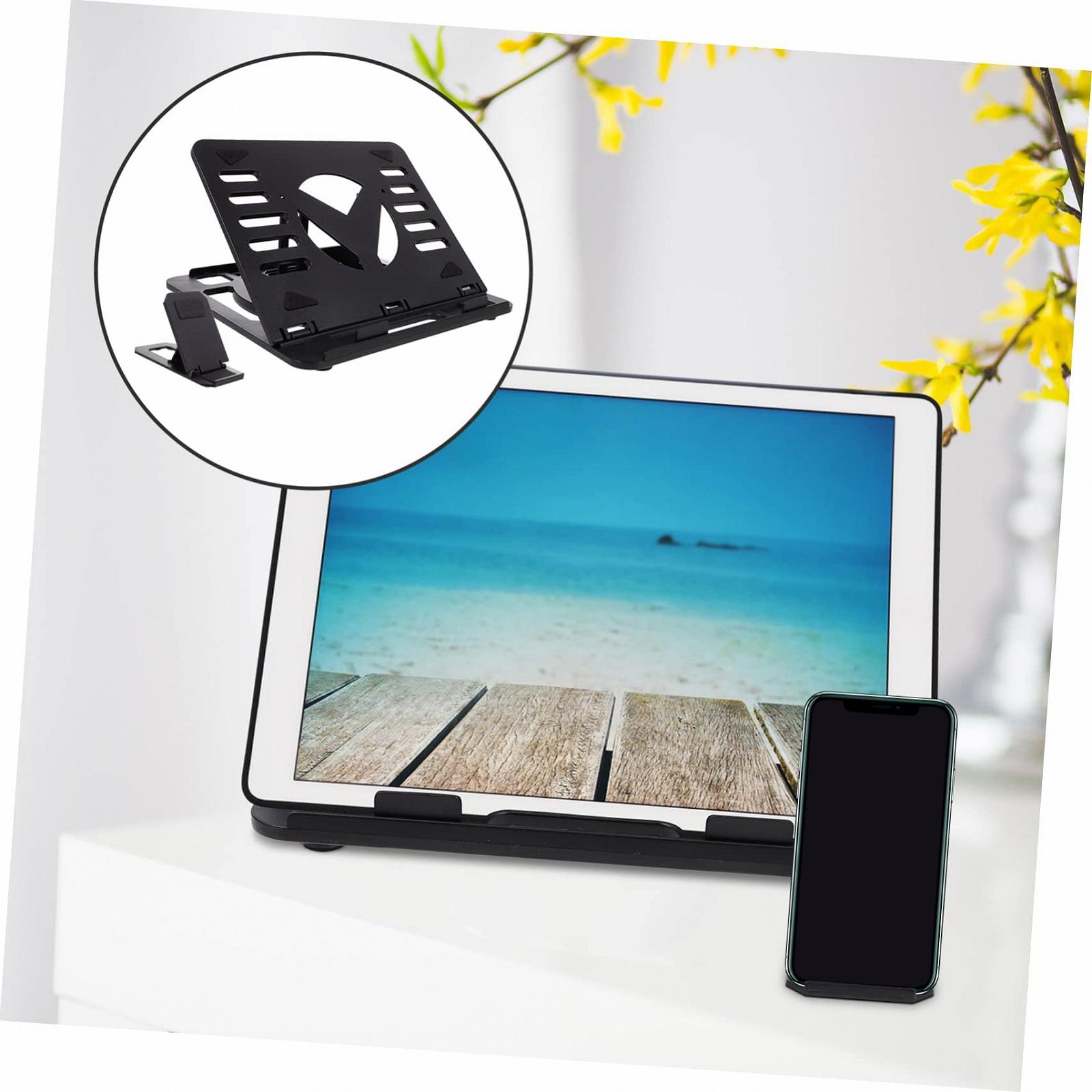 Складная Подставка для Ноутбука Vaguelly 1Satz с Вращением, Регулировкой Высоты для Эргономичного Использования и Эффективного Рассеивания Тепла, фото №5