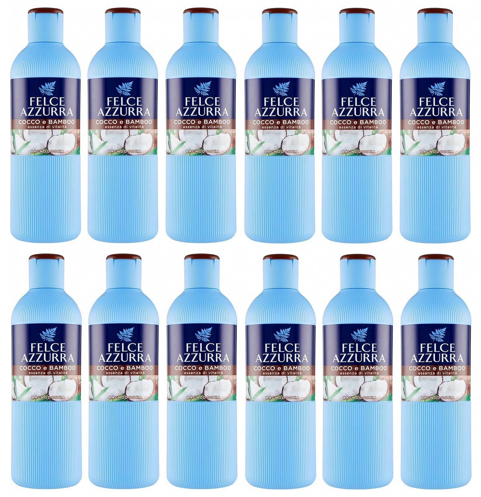 Гель для душу Paglieri Felce Azzurra Bagnodoccia Кокос та Бамбук 650 мл (Упаковка з 12 шт.), фото №1