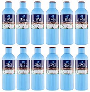 Гель для душу Paglieri Felce Azzurra Bagnodoccia Кокос та Бамбук 650 мл (Упаковка з 12 шт.) - Фото 1