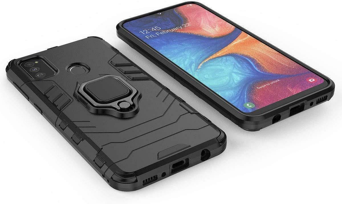 Чехлы для телефонов Iron Ring для Samsung Galaxy M30s / M307F бронированный бампер Броня Black, фото №4