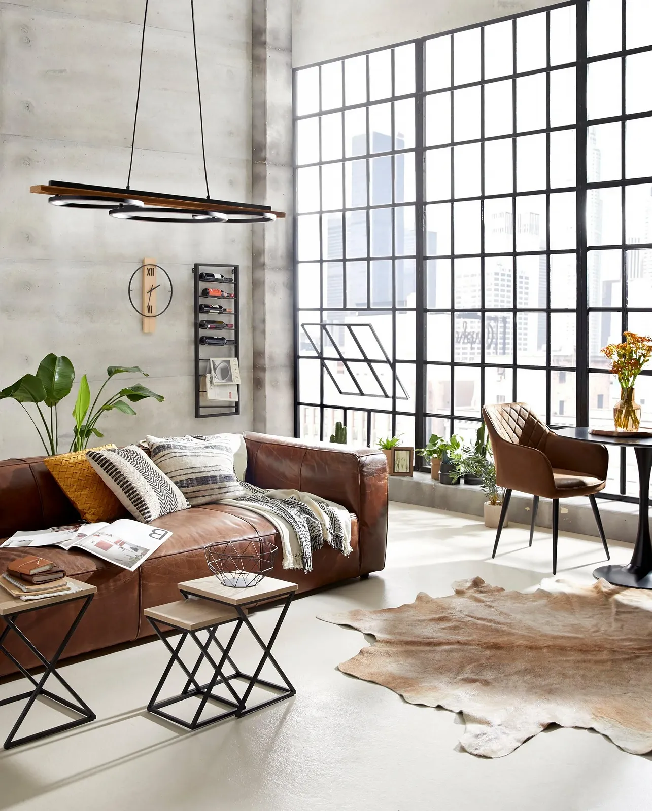 Покривало EGLO LIVING Longlac Бавовна, кремовий та чорний, 130 x 170 см, фото №5