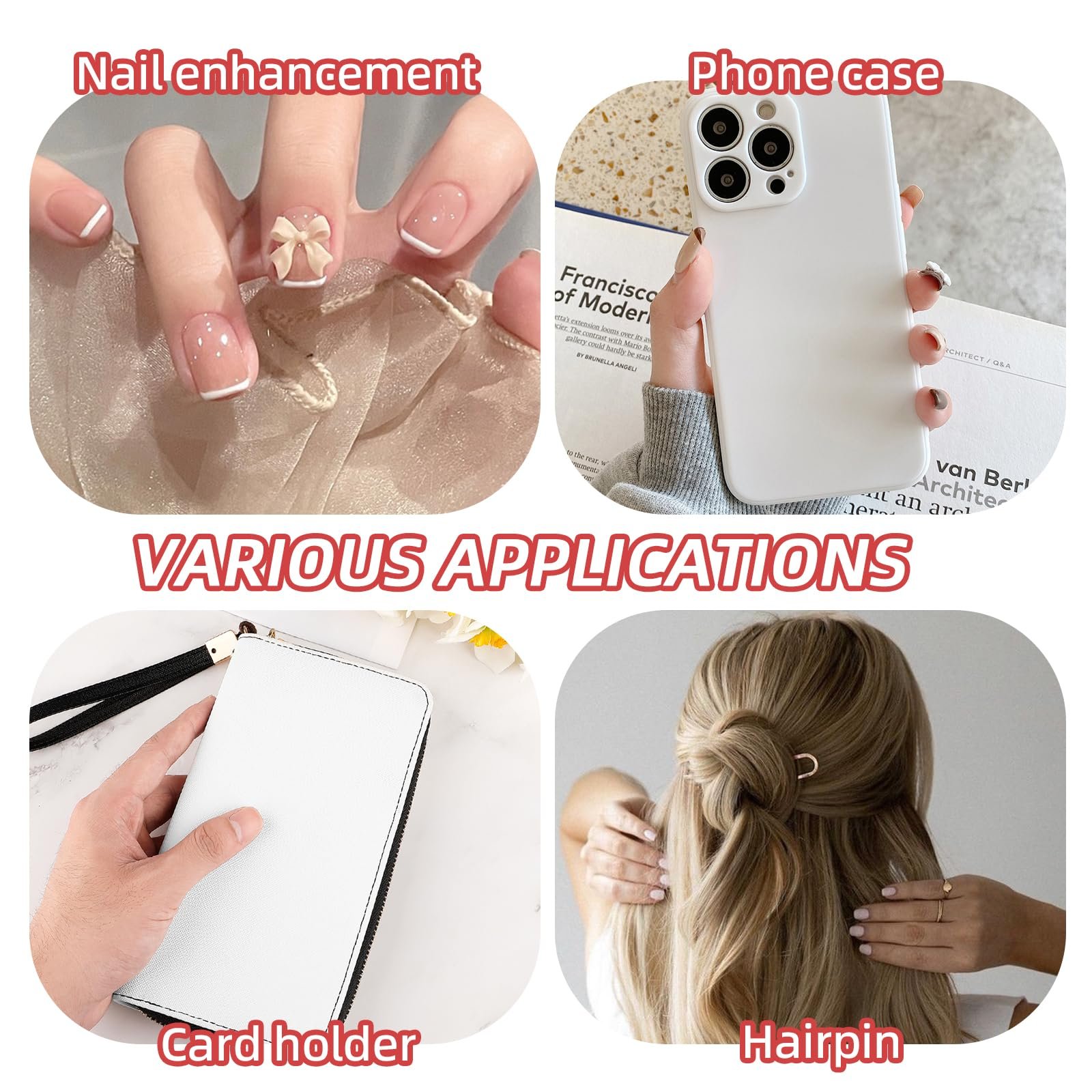 Стрази для нігтів Бантик, фото №7