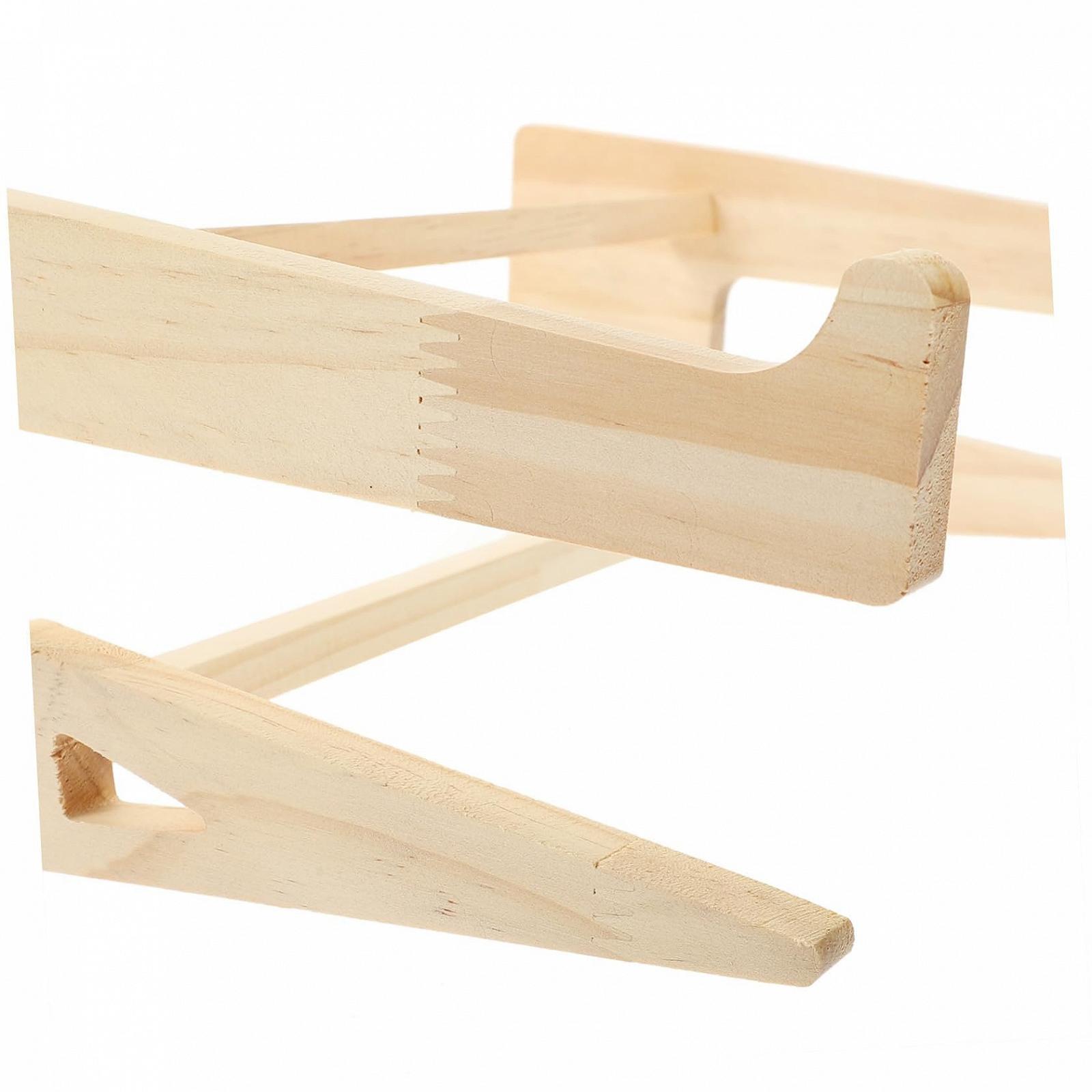 Підставка для ноутбука Toddmomy з дерева, ергономічна, для охолодження, портативна та стабільна, фото №5