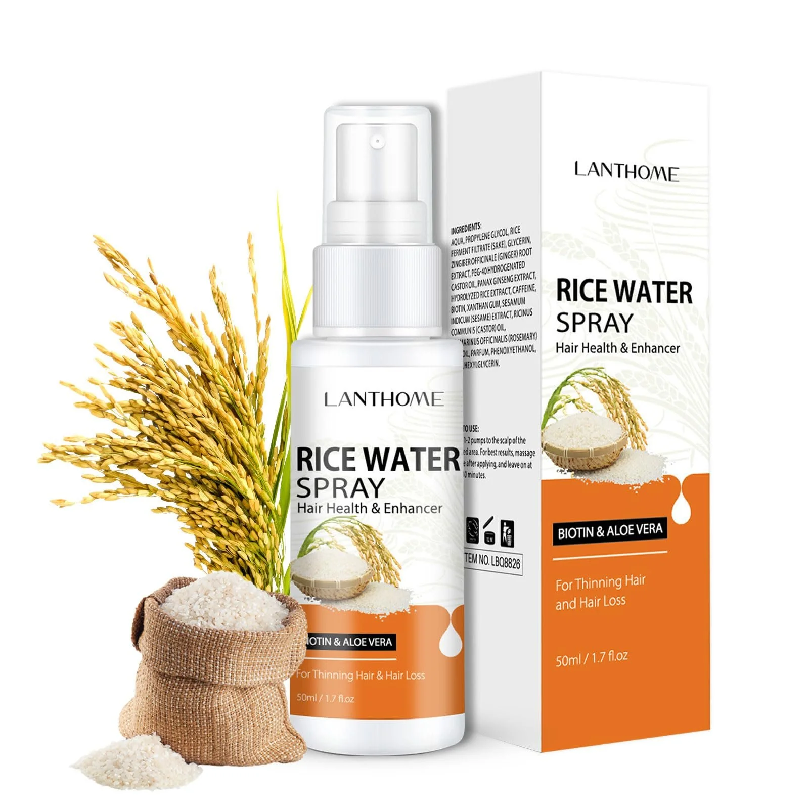 Спрей для росту волосся Shefave для здоровішого, густішого, гладкого волосся, фото №1