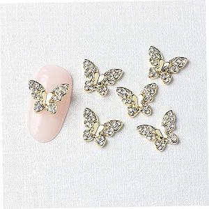 Украшения для ногтей Бабочки 22 шт. synthetic.ua - Фото 1