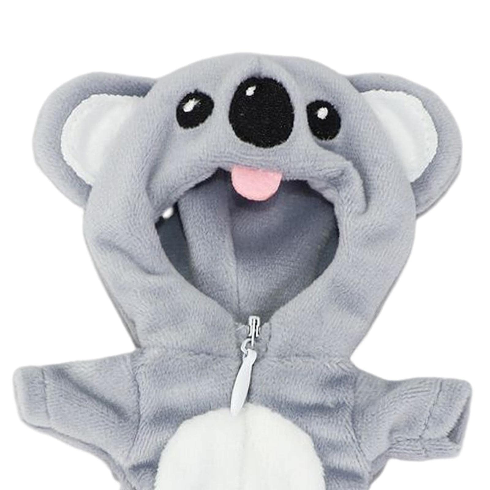 Одежда для кукол Milageto детская BJD 16 см комбинезон, плюш, Koala, фото №7