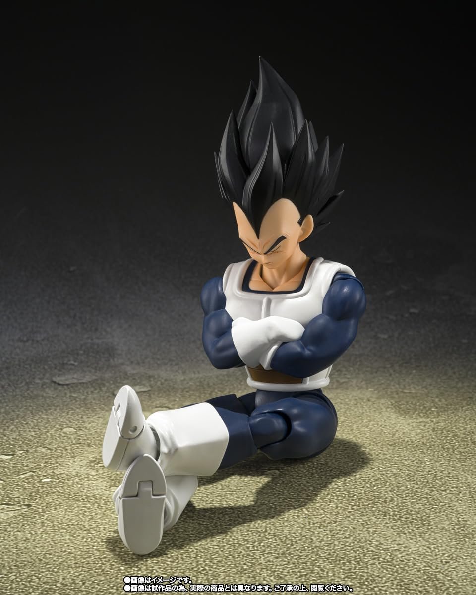 Екшн-фігурка Dragon Ball S.H. Figuarts Веджета, старий бойовий одяг, 14 см, фото №3