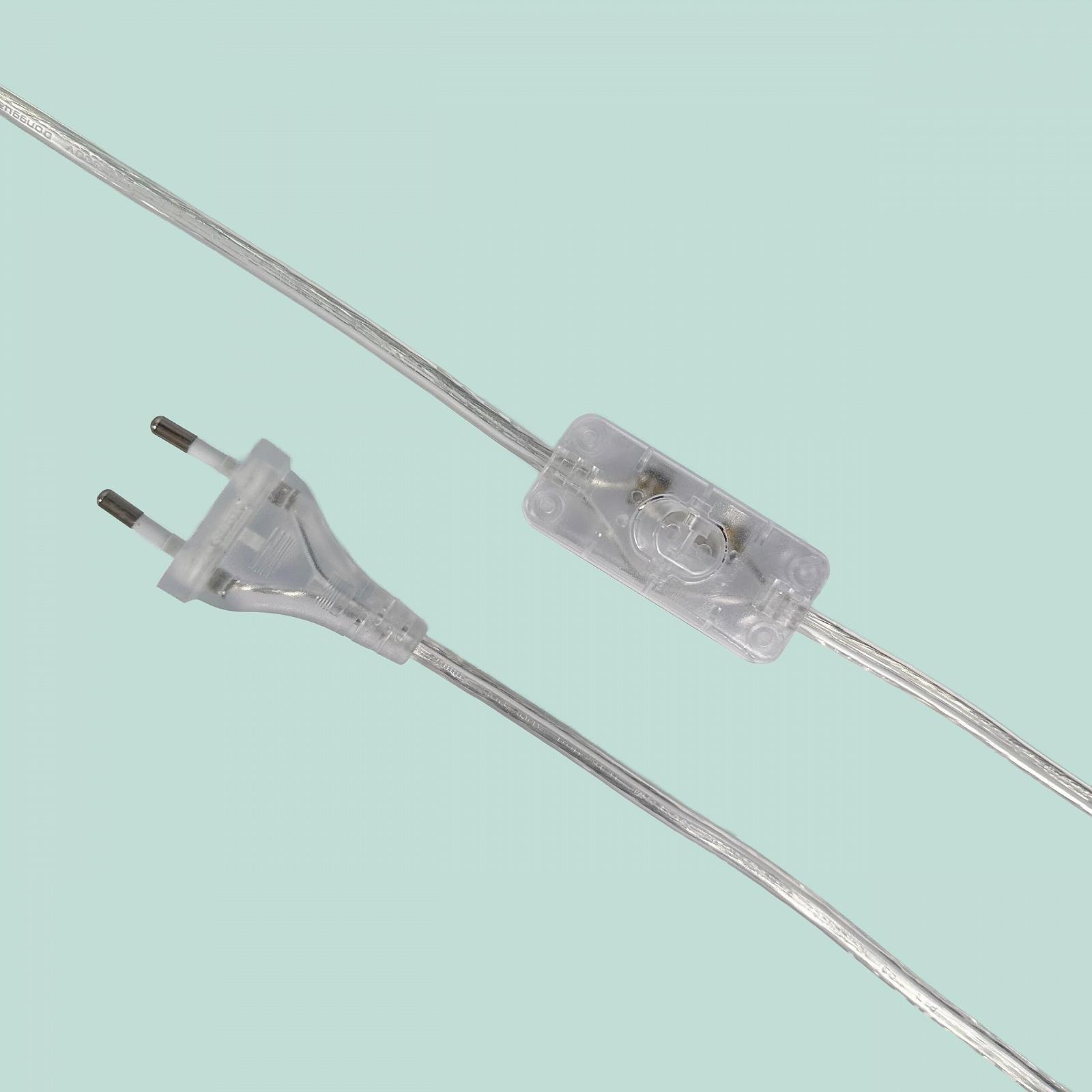 Настільна лампа Relaxdays зі скляною основою та тканинним абажуром E14 44 x 26 см Біло-синя, фото №9