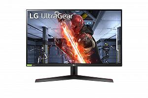 Монитор LG UltraGear 27GN600-B 68.5 см (27 дюймов) Full HD для гейминга (IPS, 1мс, 160 Гц, 99% sRGB), черный - Фото 1