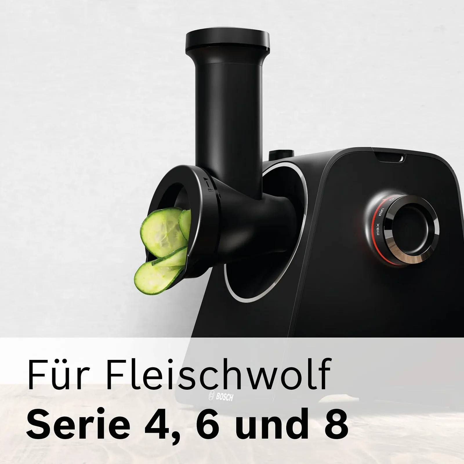 Насадка-тертка Bosch Series 4 Series 6 MWZS0SHB барабанного типу для м'ясорубки, фото №3