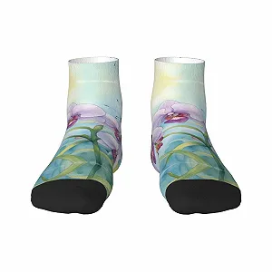 Шкарпетки Квітка Орхідея На всі сезони One Size - Фото 1