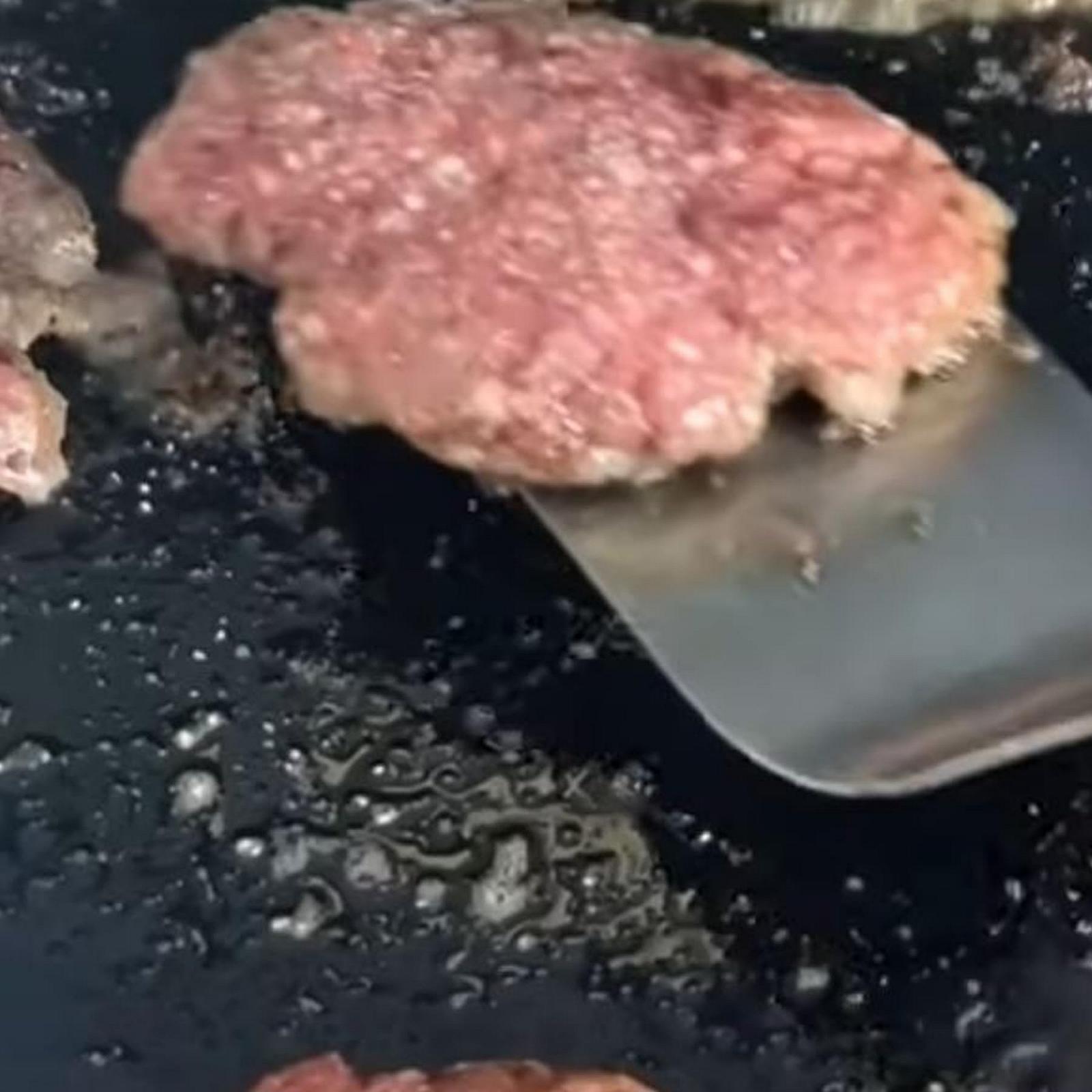Лопатка La Cuisine дуже широка з нержавіючої сталі з дерев'яною ручкою для гриля 5 x 6 дюймів, фото №4