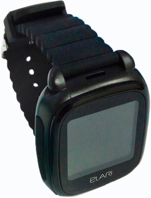 Детские смарт-часы Elari KidPhone 2 Black (KP-2B); 1.4" 240х240 TFT сенсорный MediaTek MT2503D Bluetooth 3.0 GPS 38 х 23.5 12 мм 19 г 450 мАч черный, фото №8