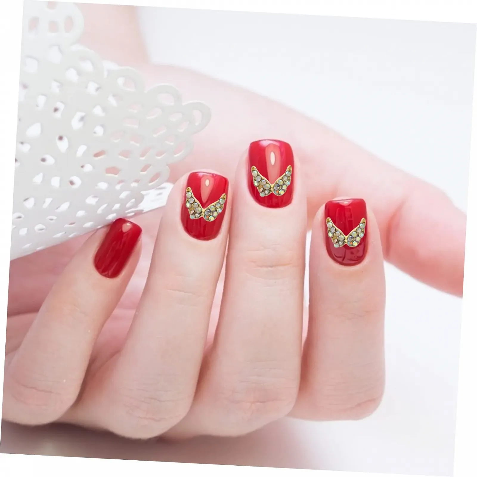 Стрази для нігтів Крила, фото №9