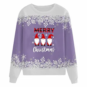 Женский свитшот Generisch Элегантный Длинный Повседневный Пуловер Осенний Базовый Туник Без капюшона Классический synthetic.ua - Фото 1