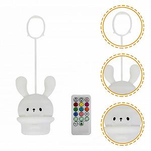 Світильник Zerodeko Pack of 3 Long Ear Rabbit Silicone Lamp Багатобарвний ціна на synthetic.ua - Фото 1 Світильник Zerodeko Pack of 3 Long Ear Rabbit Silicone Lamp Багатобарвний synthetic.ua - Фото 1