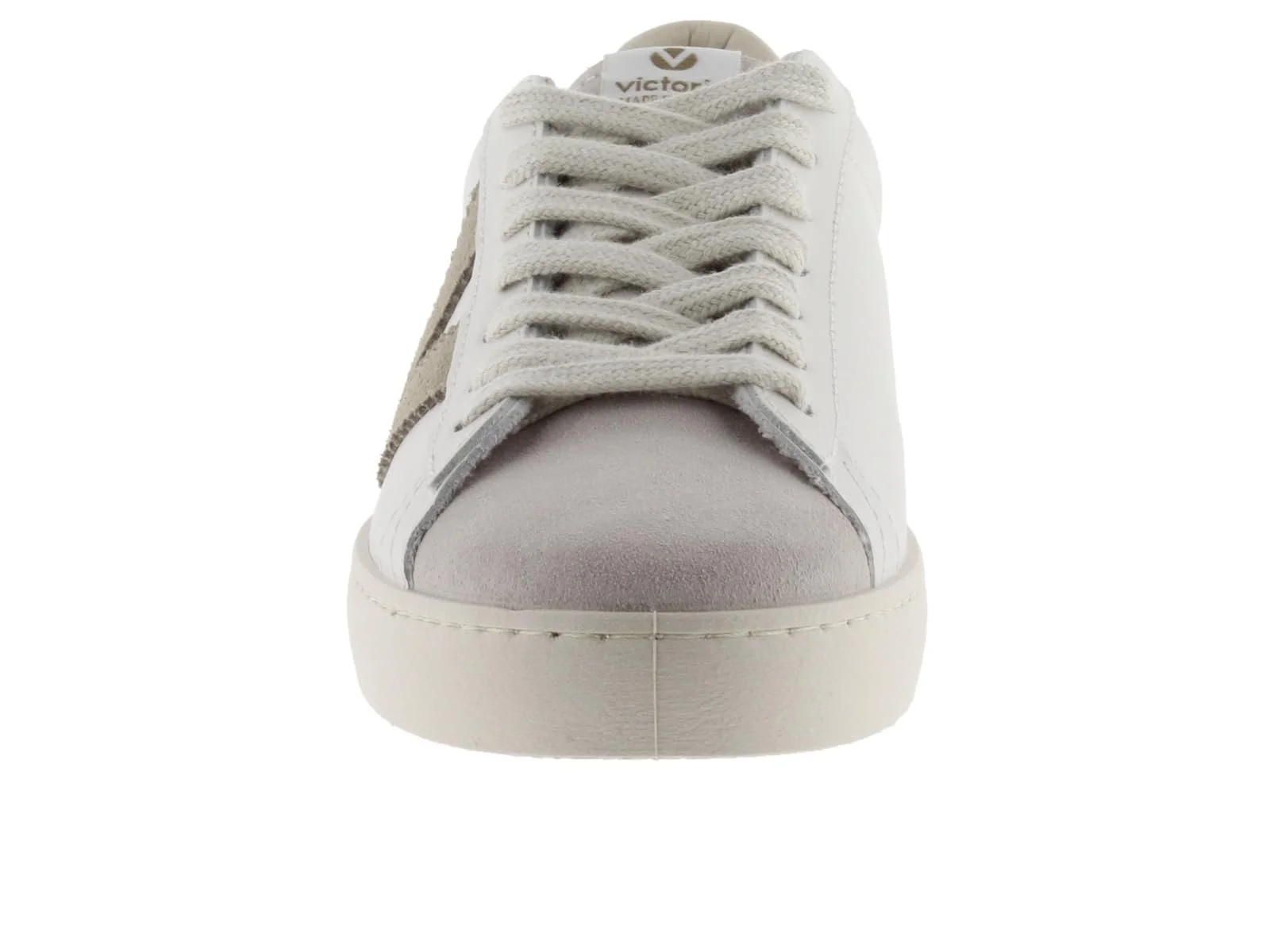 Кеди Victoria Berlin Шкіра і контрастні деталі та Спліт шкіряний носок 1126142, фото №2