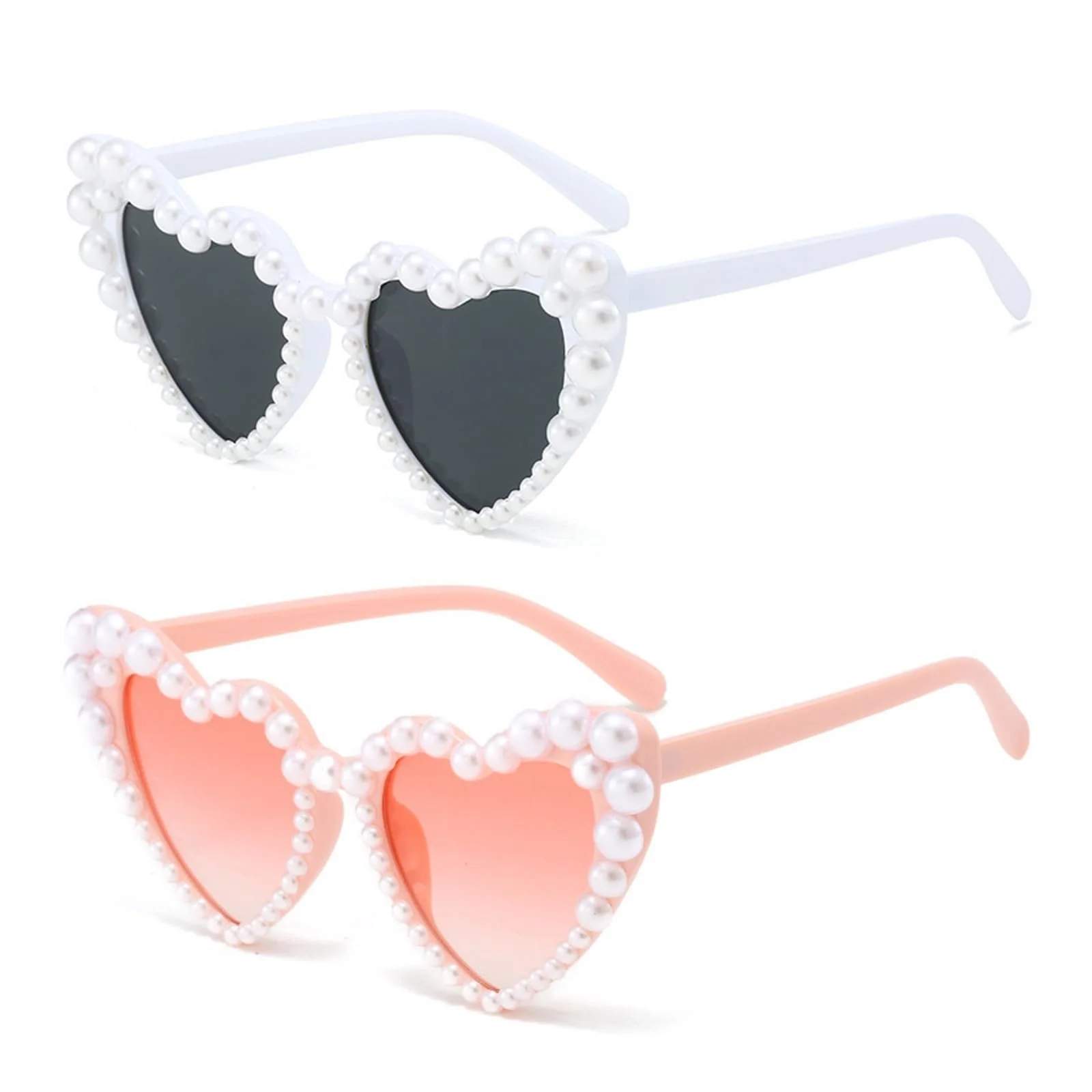 Солнцезащитные Очки ZYEKIU Сердце Жемчуга (2 шт.), фото №1 Солнцезащитные Очки ZYEKIU Сердце Жемчуга (2 шт.), фото №1