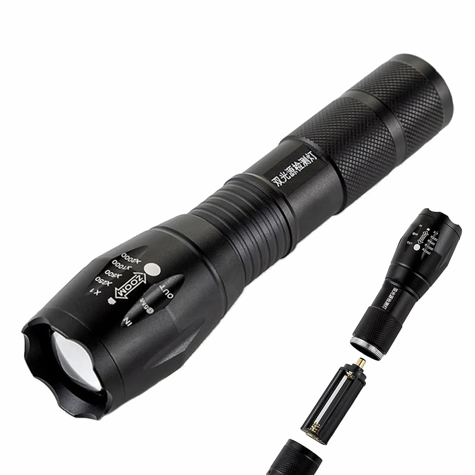 Ультрафиолетовый фонарик портативный фиолетовый - детектор Black Light, фото №7 Ультрафиолетовый фонарик портативный фиолетовый - детектор Black Light, фото №7