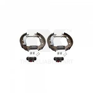 Комплект гальмівних колодок NK 442362601 задній міст - Фото 1