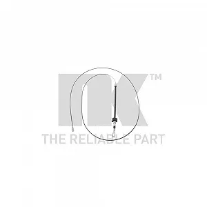 Трос стоянкового гальма NK 903350 передній центральний - Фото 1