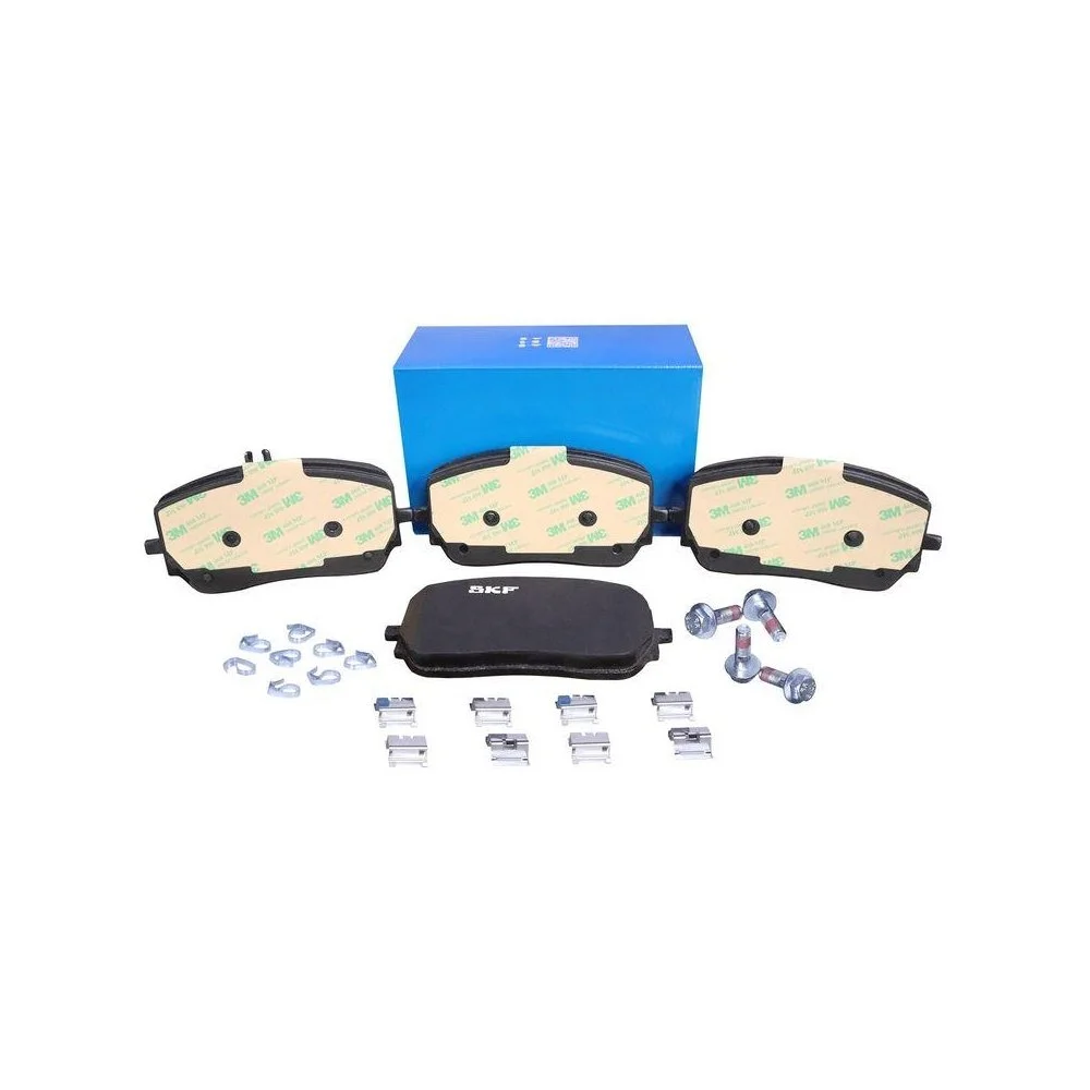 Комплект гальмівних колодок дискових SKF VKBP 81378 для MERCEDES-BENZ, передня вісь, фото №1 Комплект гальмівних колодок дискових SKF VKBP 81378 для MERCEDES-BENZ, передня вісь, фото №1