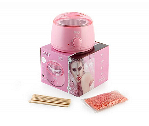 Электрический баночный воскоплав DSP F-70004 Розовый - Фото 1