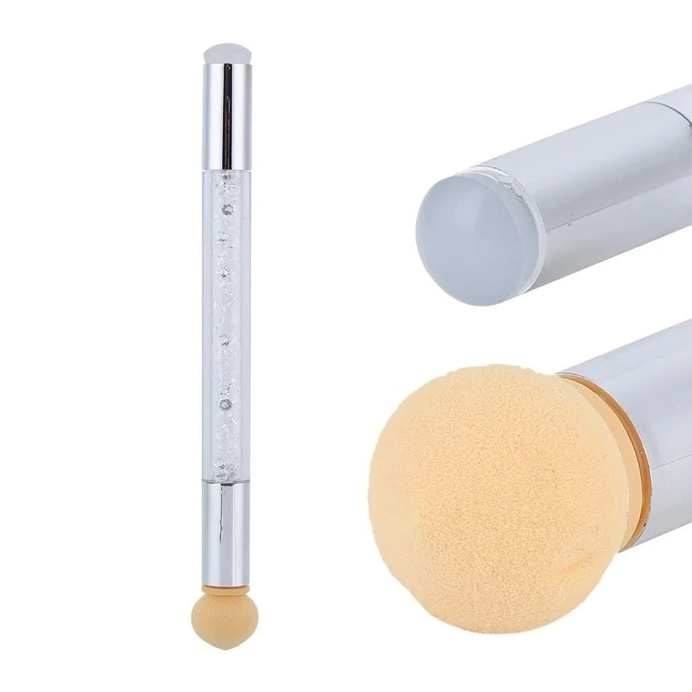 Набір пластин для стемпінгу 2 шт. Silicone Sponge Brush Flower Polish, фото №3 Набір пластин для стемпінгу 2 шт. Silicone Sponge Brush Flower Polish, фото №3