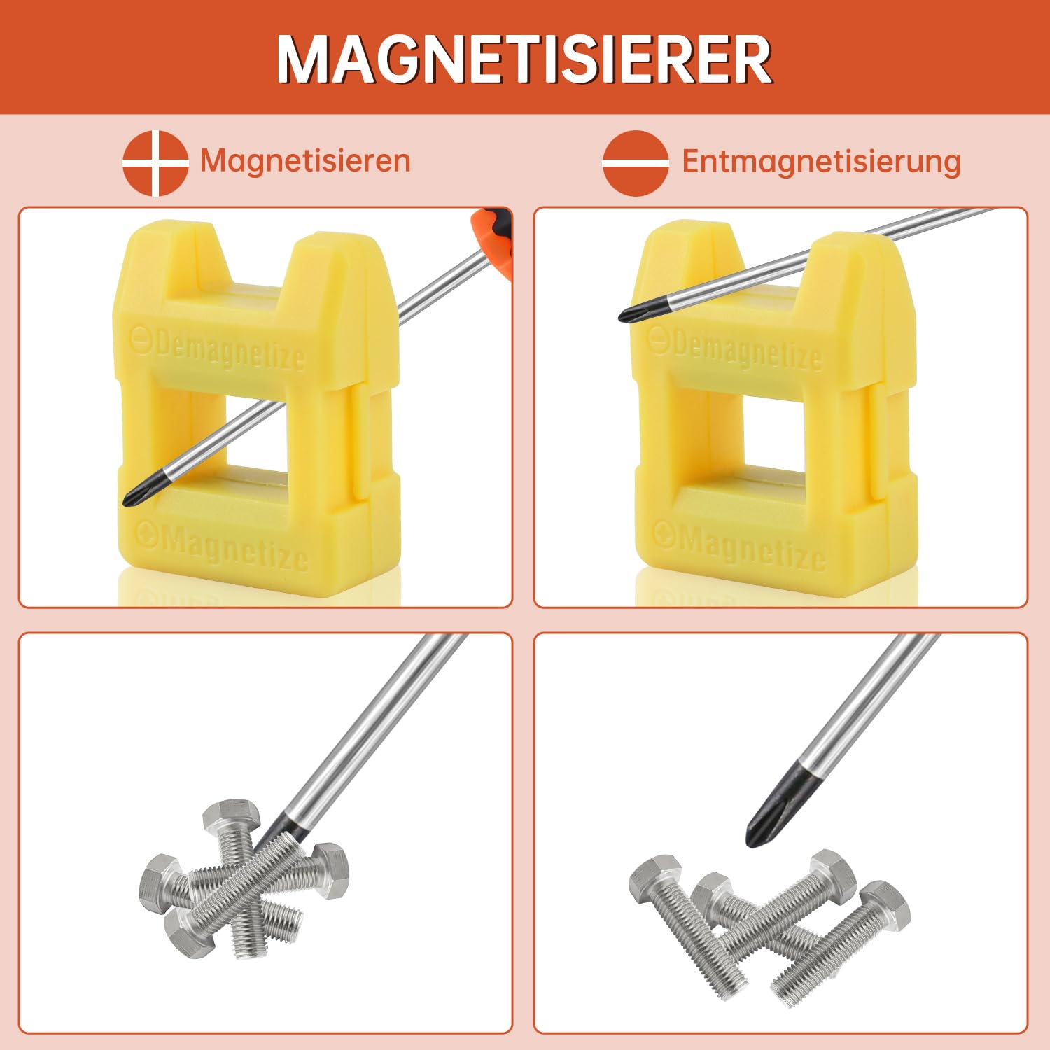 Набор отверток Ezydka 12 шт Мини Магнит Прямой/Torx/Плоский, фото №4