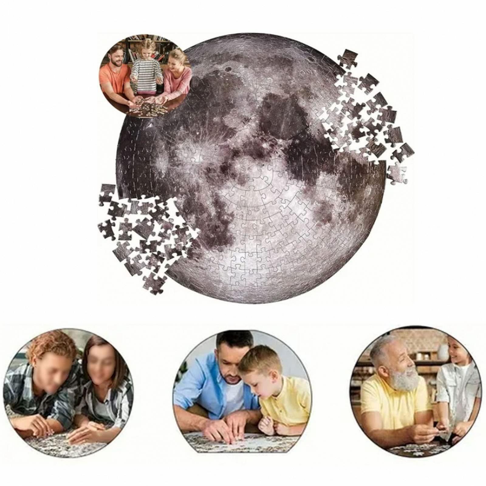 Пазл Moon 1000 элементов Круглый, фото №7 Пазл Moon 1000 элементов Круглый, фото №7