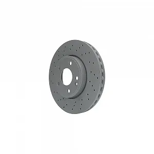 Тормозной диск ATE 24.0128-0262.1 для MERCEDES-BENZ, передний мост - Фото 1