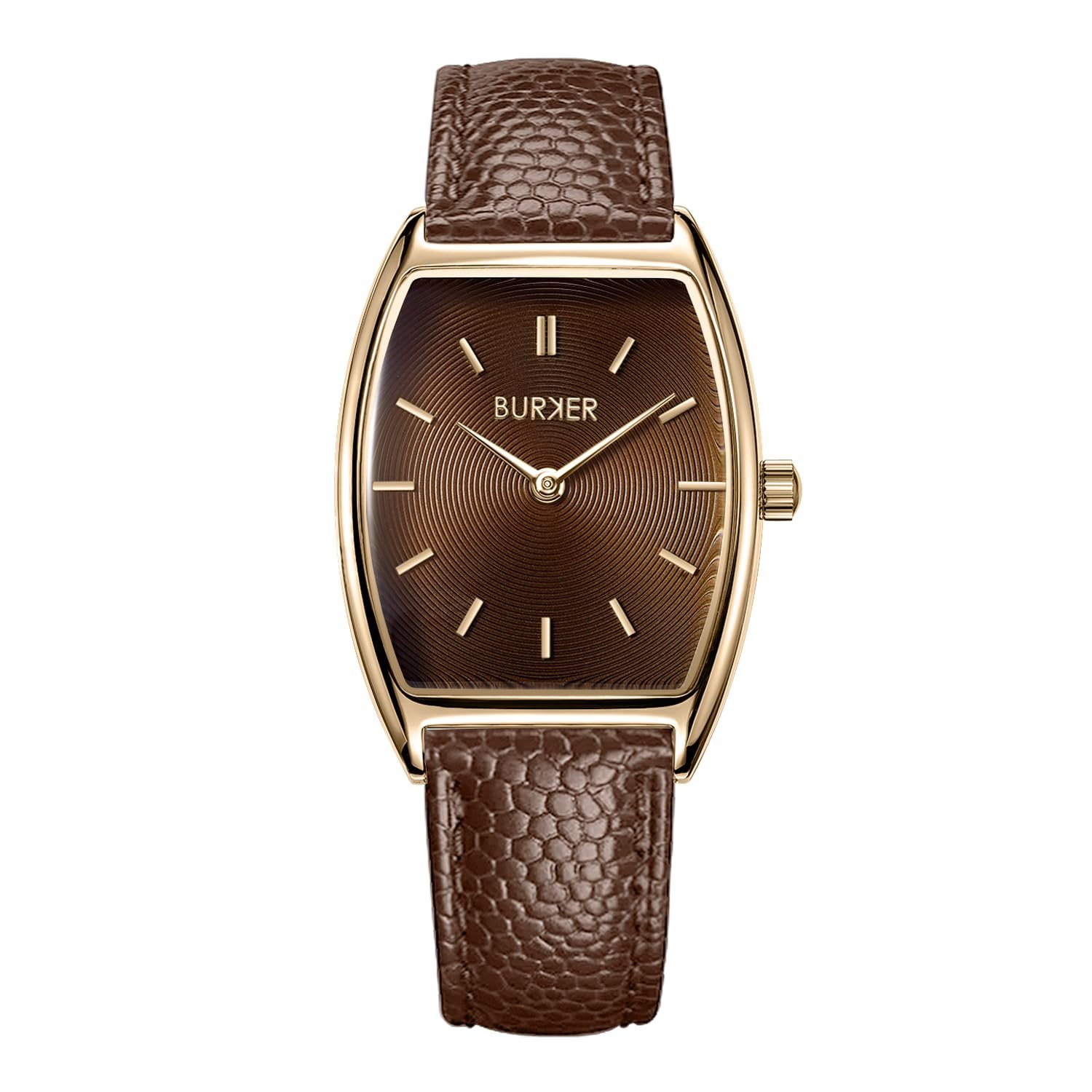 Женские часы BURKER Grace овальные, женские, кожаный ремешок, нержавеющая сталь, аналоговые, кварцевые, 3 ATM, 25 мм, золотой, коричневый/коричневая кожа, фото №1 Женские часы BURKER Grace овальные, женские, кожаный ремешок, нержавеющая сталь, аналоговые, кварцевые, 3 ATM, 25 мм, золотой, коричневый/коричневая кожа, фото №1