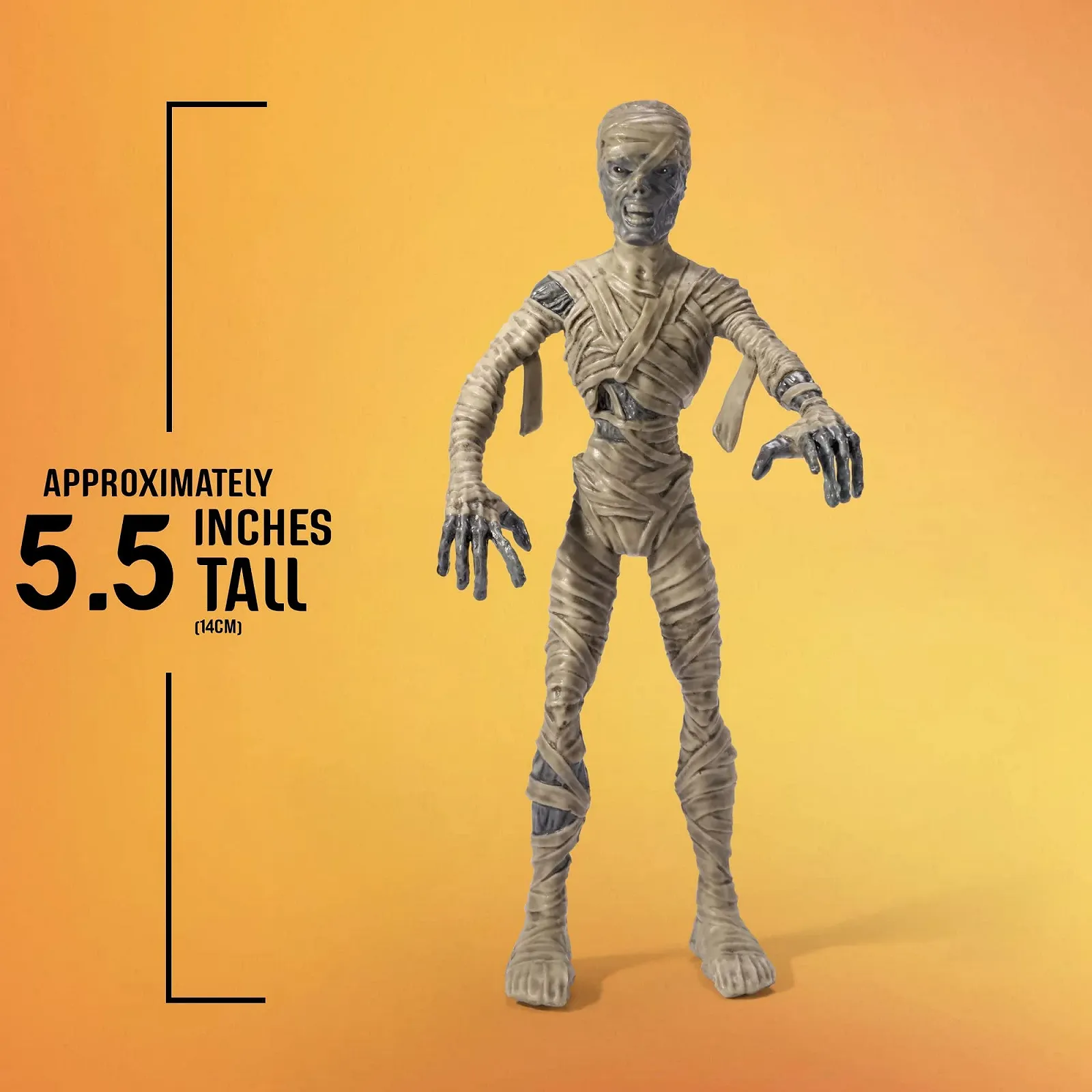 Гнучка фігурка The Noble Collection Universal Monsters Mini Bendyfig Mummy 14 см EV-25435, фото №3