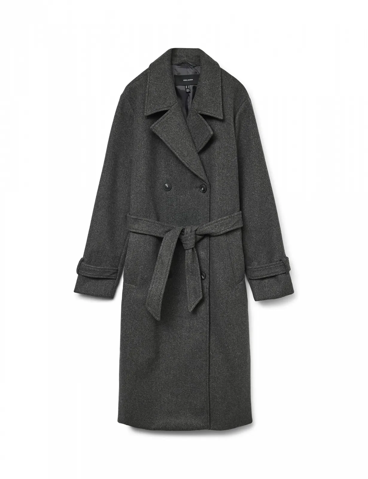Тренч VERO MODA VMFortunevega Жіночий Довгий Зимове Вовняне, фото №1 Тренч VERO MODA VMFortunevega Жіночий Довгий Зимове Вовняне, фото №1