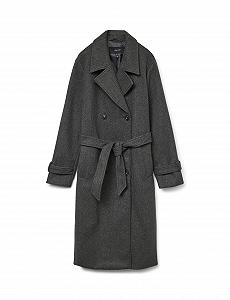 Тренч VERO MODA VMFortunevega Женский Длинный Зимнее Шерстяное - Фото 1