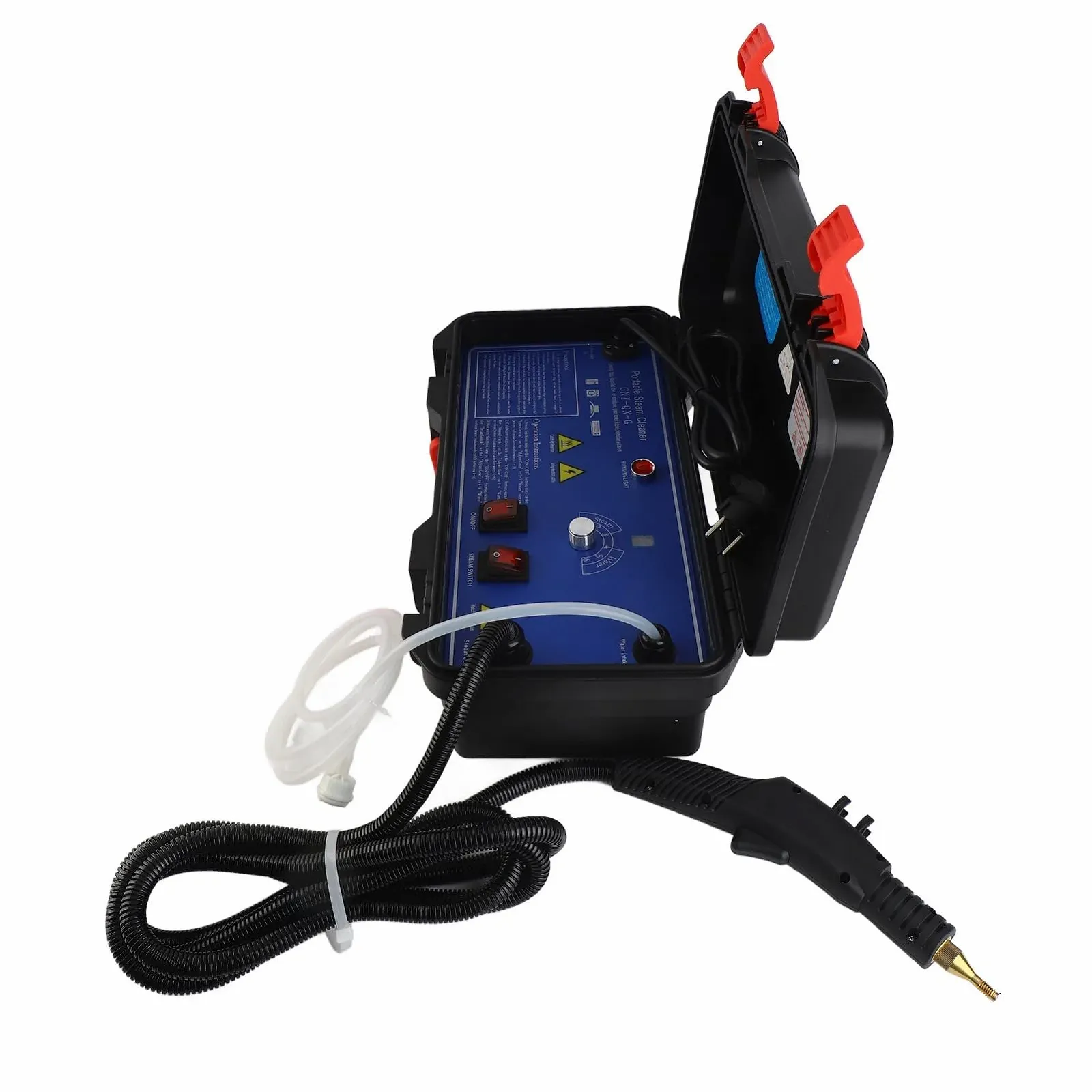 Пароочисник портативний 3 рівні регулювання холодна/гаряча вода з ліхтариком та голосовим супроводом 3.5 бар, фото №3