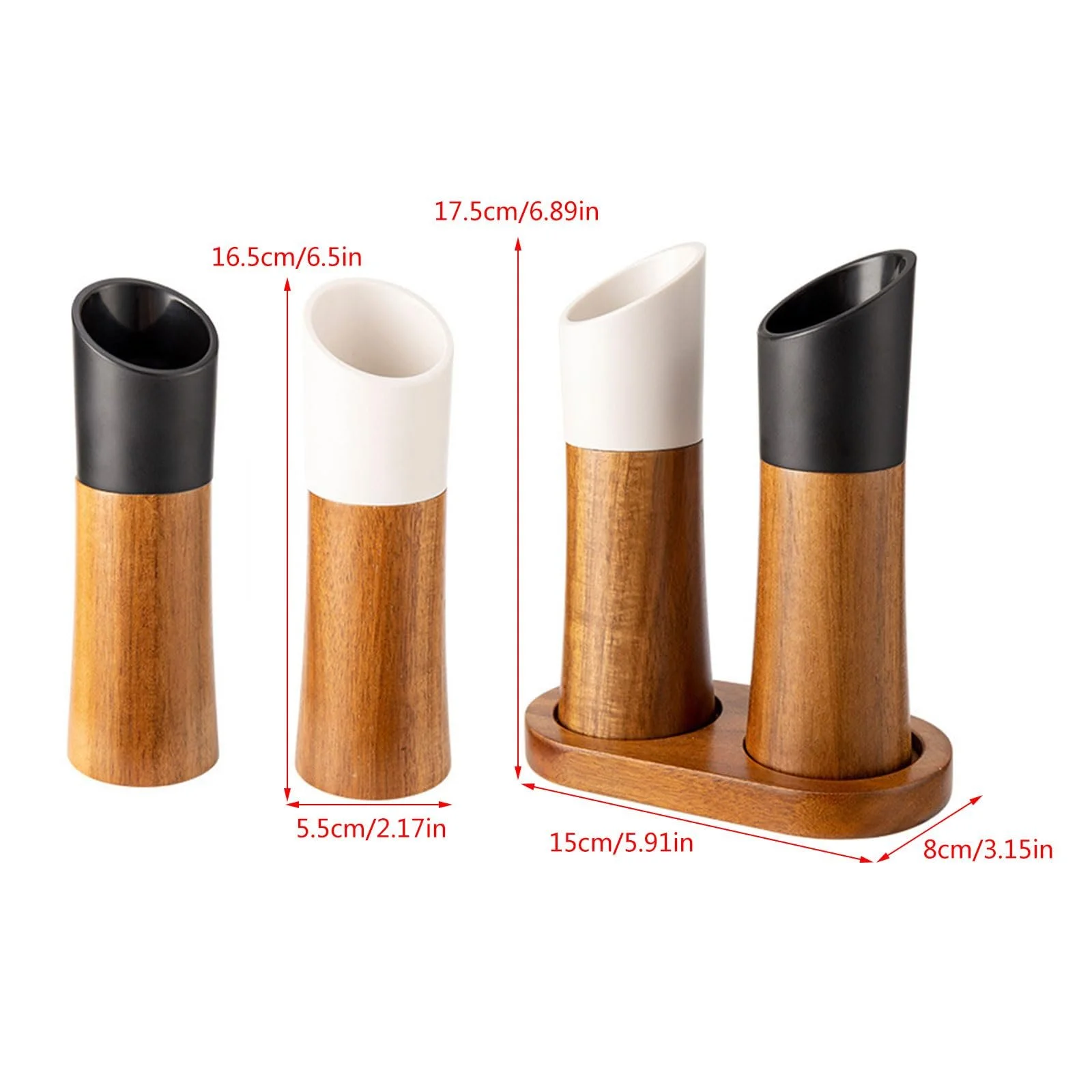 Ручний млин для солі та спецій з дерева, регульований механізм помелу, функціональна дерев'яна, фото №3 Ручний млин для солі та спецій з дерева, регульований механізм помелу, функціональна дерев'яна, фото №3