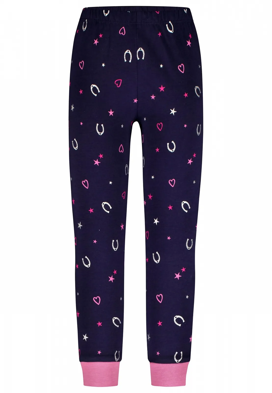 Пижама SALT AND PEPPER для девочек с принтом лошадки и общим принтом, фото №3 Пижама SALT AND PEPPER для девочек с принтом лошадки и общим принтом, фото №3