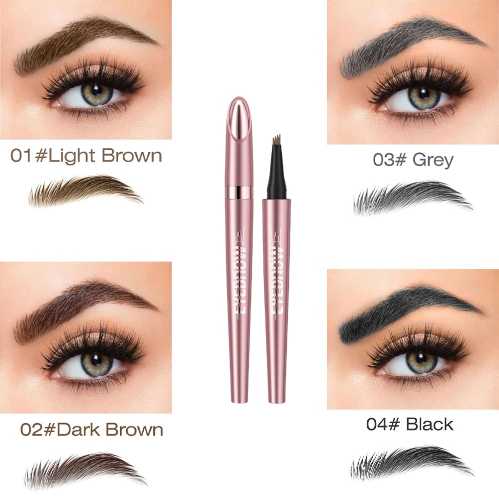 Карандаш для бровей Magischer 3D Microblading 4 Zinken 4 pc-B, фото №2 Карандаш для бровей Magischer 3D Microblading 4 Zinken 4 pc-B, фото №2