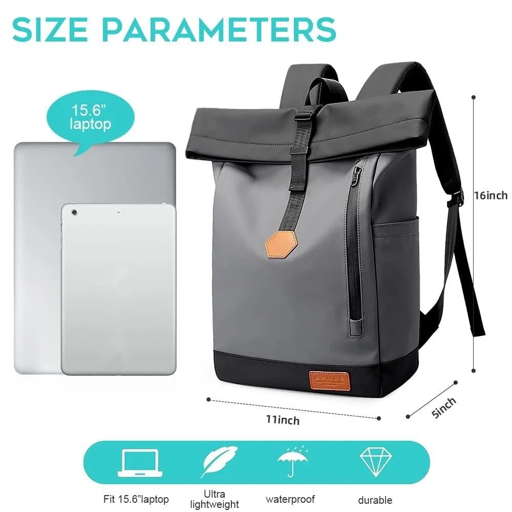 Рюкзак для ноутбука BANGE Casual Square Waterproof большой емкости, фото №5