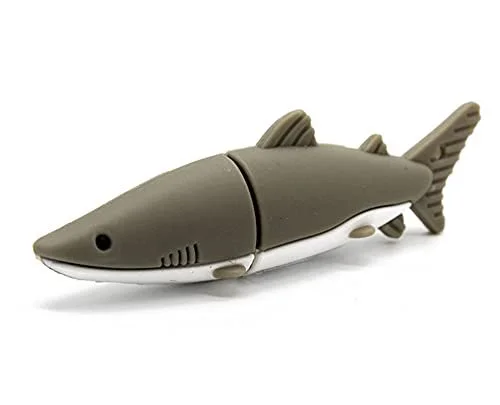 USB-флеш-накопичувач BORLTER CLAMP 64 GB Shark Shape USB 2.0, фото №7 USB-флеш-накопичувач BORLTER CLAMP 64 GB Shark Shape USB 2.0, фото №7