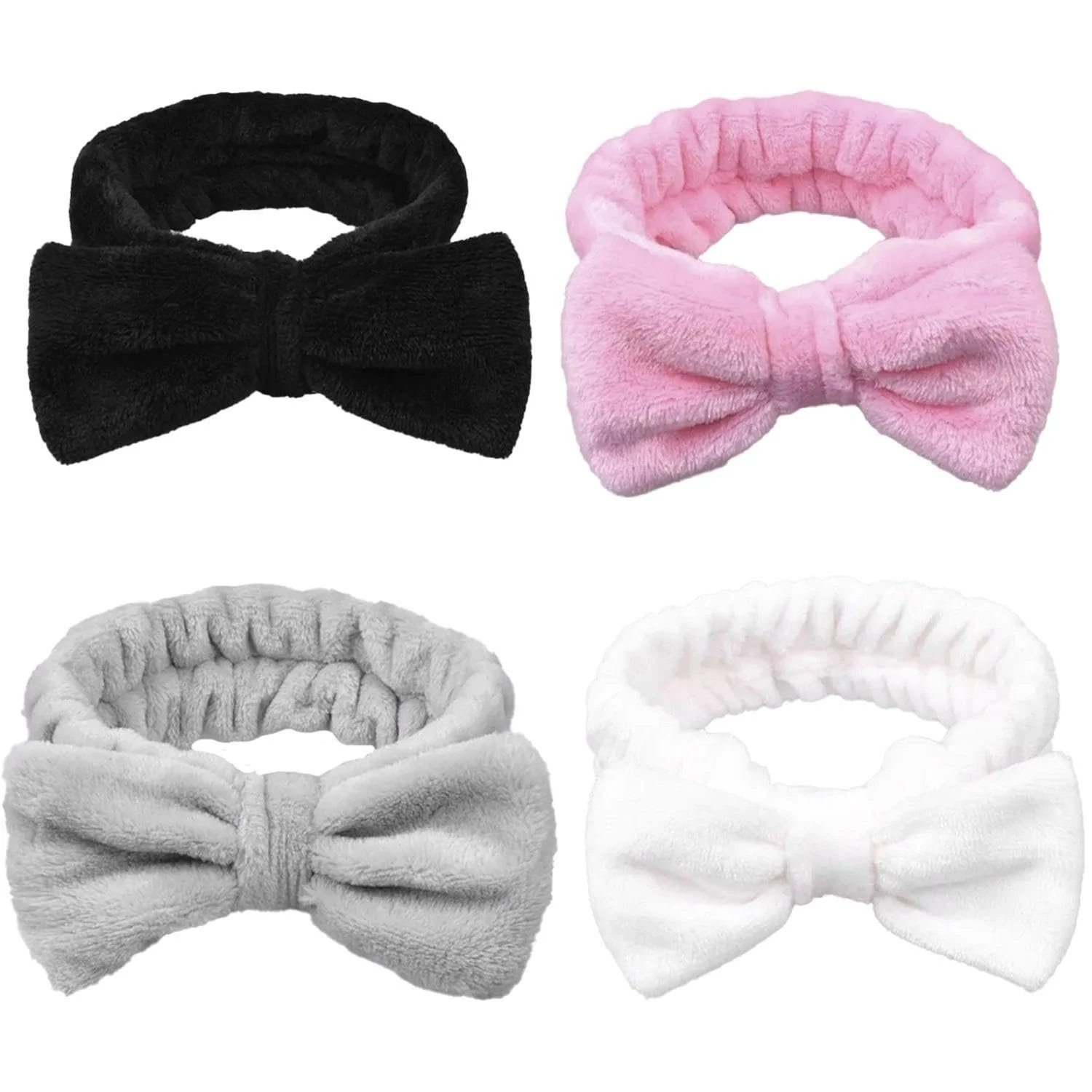 Пов'язка на голову Корал Вельвет з Бантиком, фото №1 Пов'язка на голову Корал Вельвет з Бантиком, фото №1