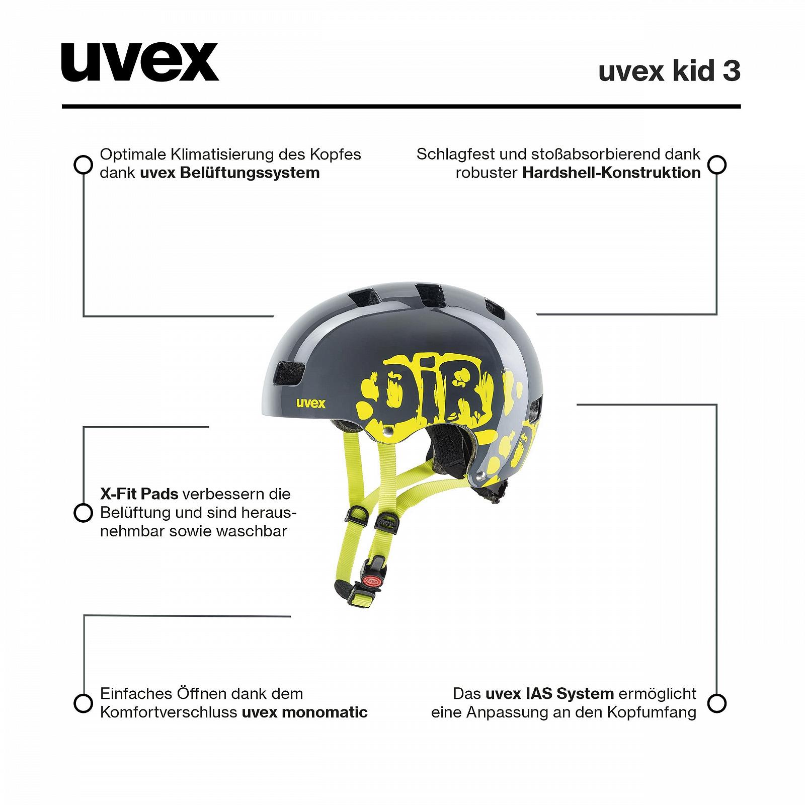 Шлем Uvex Kid 3 для детей, фото №6