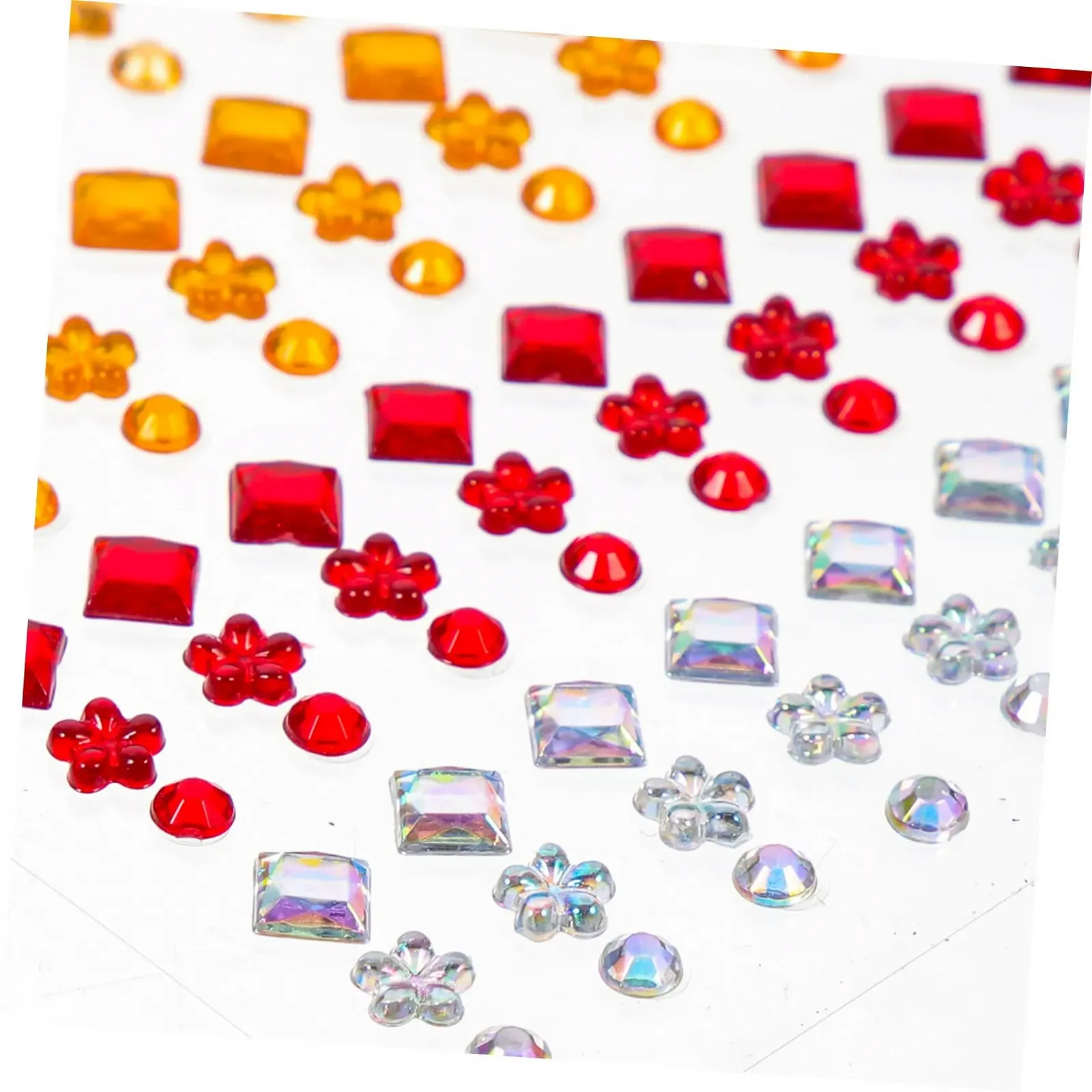 Стразы FRCOLOR 3 листа, наклейки для лица и тела, самоклеящиеся блестки для макияжа и рукоделия, различные дизайны для фестивалей, вечеринок и косплея, фото №2 Стразы FRCOLOR 3 листа, наклейки для лица и тела, самоклеящиеся блестки для макияжа и рукоделия, различные дизайны для фестивалей, вечеринок и косплея, фото №2