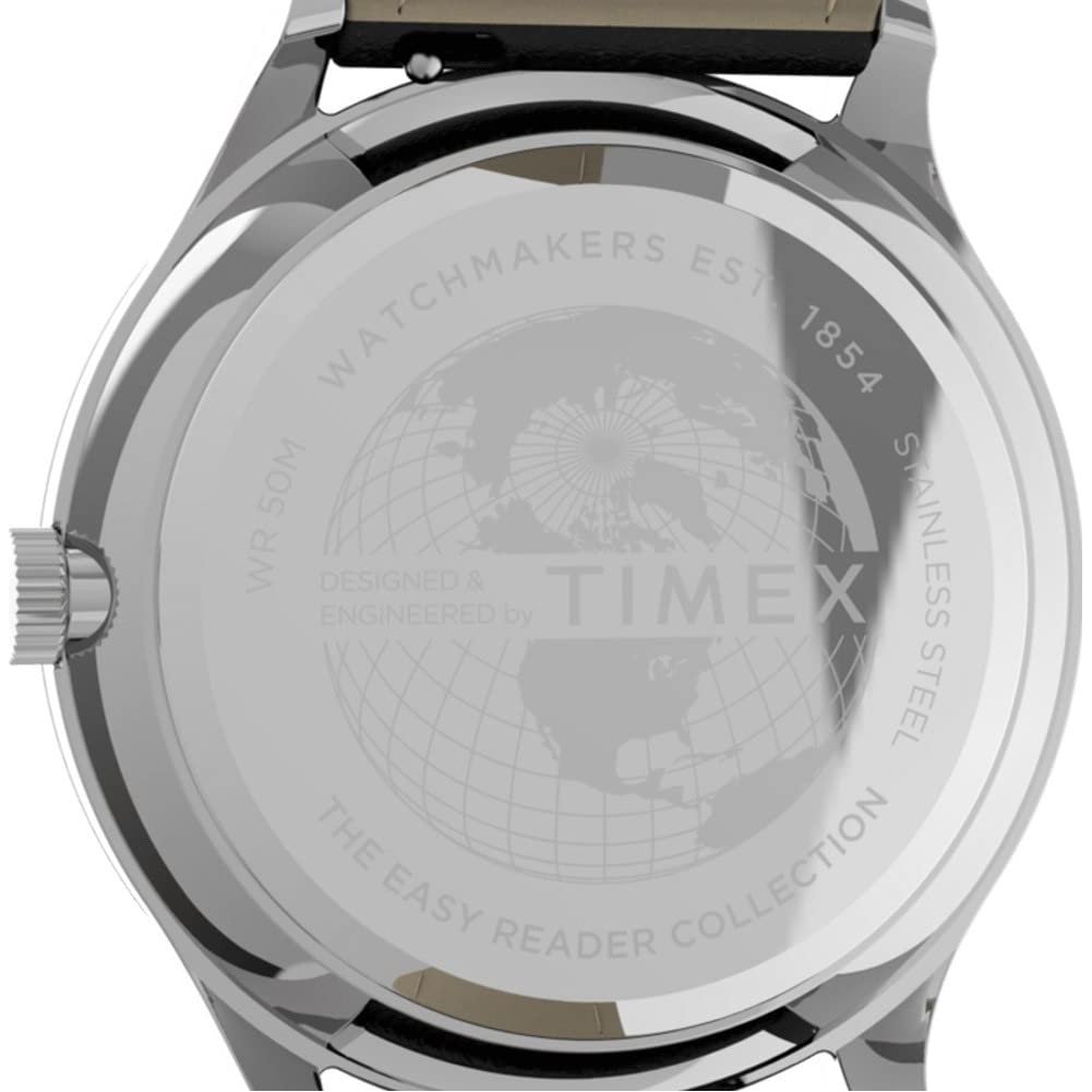 Мужские часы Timex Easy Reader Casual Code TW2U22300D7, черные, фото №4