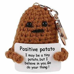 Игрушка Friedwohl Positive Potato Карманное Объятие плюшевая фигурка Картошка Коричневый - Фото 1