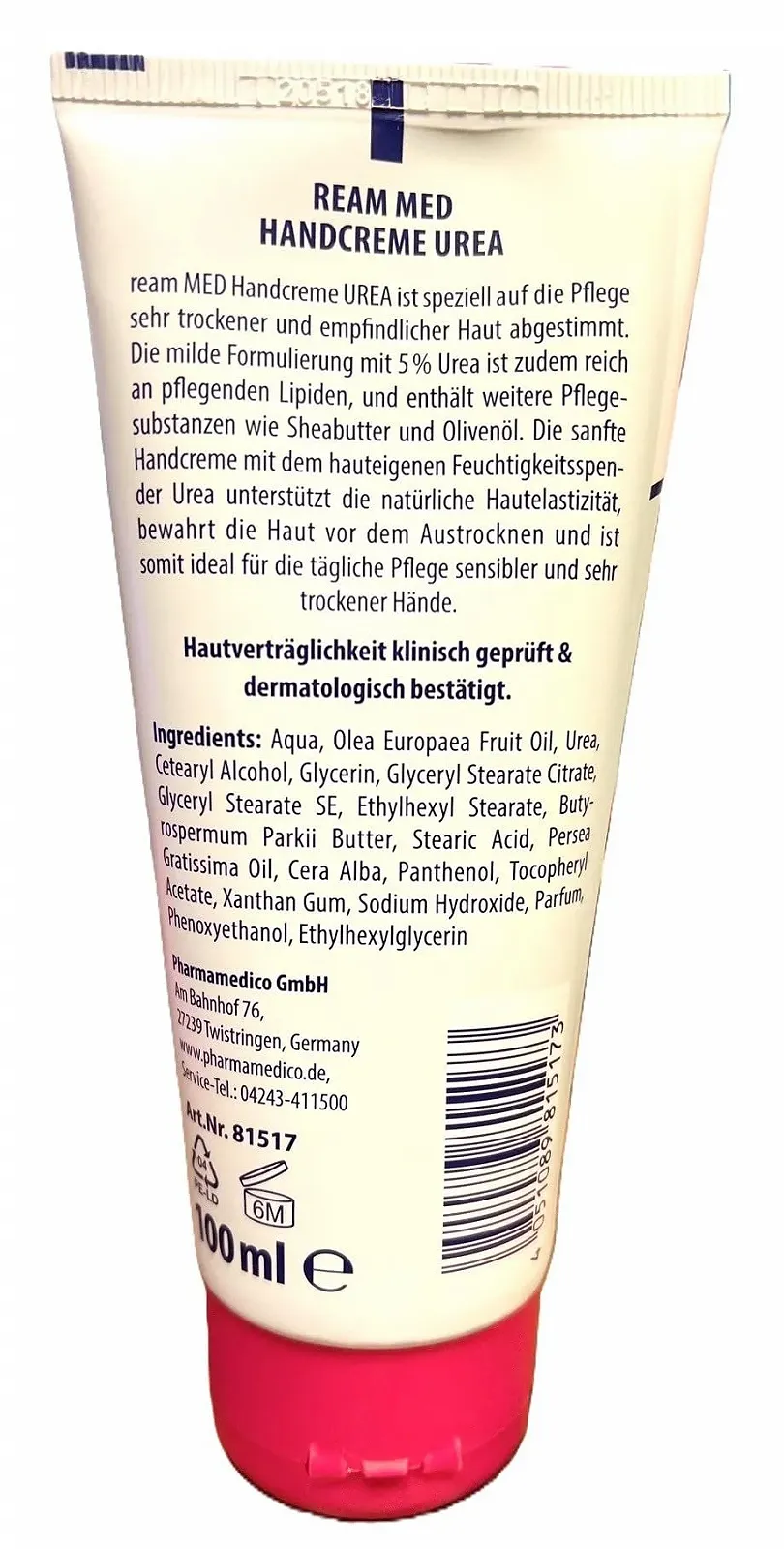 Крем для рук Сечовина 5% Масло ши Оливкова олія 2 x 100 мл Упаковка з 2 штук, фото №1