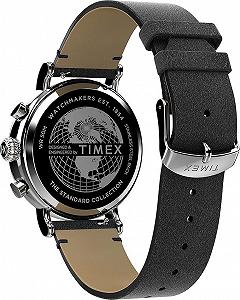 Мужской хронограф Timex Waterbury Standard с кожаным ремешком synthetic.ua - Фото 1